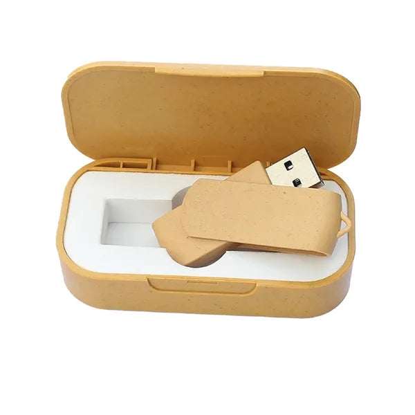 Biodegradable Wheat Straw 8GB USB Drive