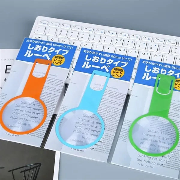 Pocket Bookmark Magnifying Glass
