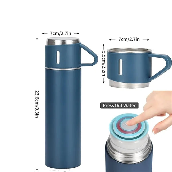 16.9oz Stainless Steel Thermo Vacuum Insulated Bottle with