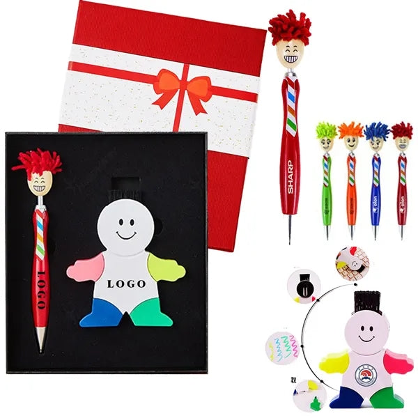 Ballpoint Pen and Highlighter Gift Set