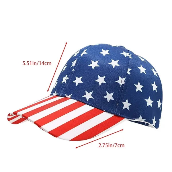 Versatile Flag Independence Day Baseball Hat
