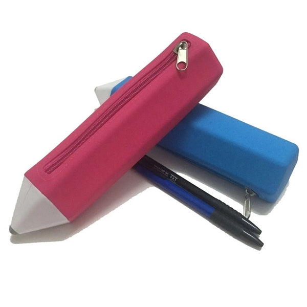 Pen Shape Silicone Pencil Case