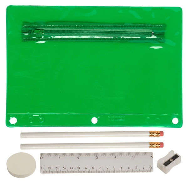 Translucent Deluxe Back to School Kit - Imprinted Contents