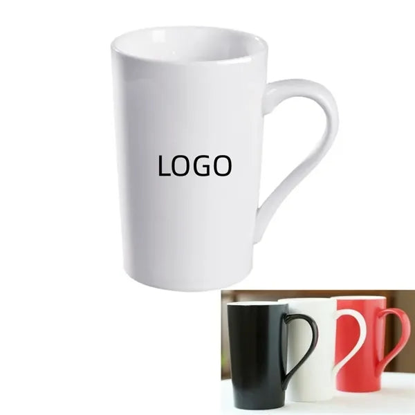 12oz Coffee Cup Ceramic Mug with Handle