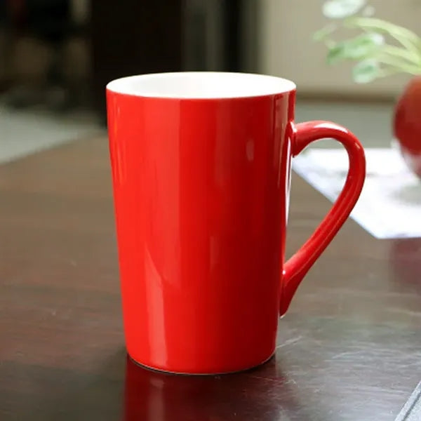 12oz Coffee Cup Ceramic Mug with Handle