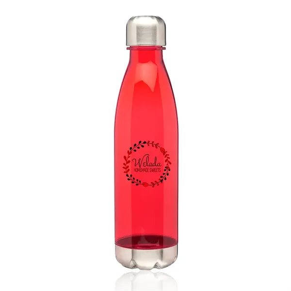 25 oz. Levian Plastic Cola Shaped Water Bottles