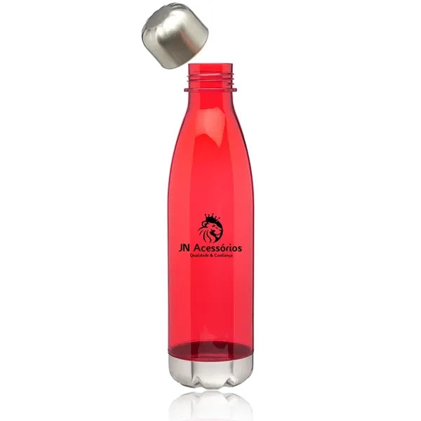 25 oz. Levian Plastic Cola Shaped Water Bottles