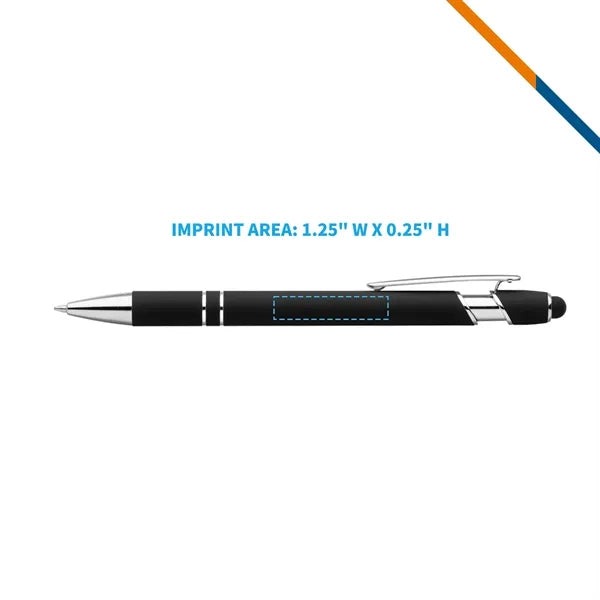 InkSwift Soft Touch Metal Stylus Ballpoint Pen