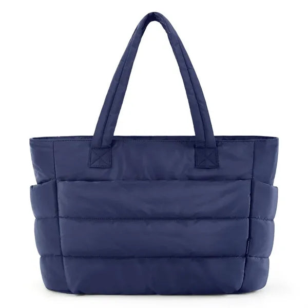 Puffer Tote Large Quilted Shoulder Bag for Work Travel
