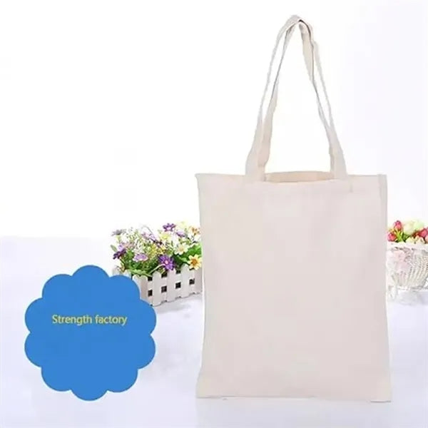 Large Capacity Canvas Tote Bag for Work Travel Shopping