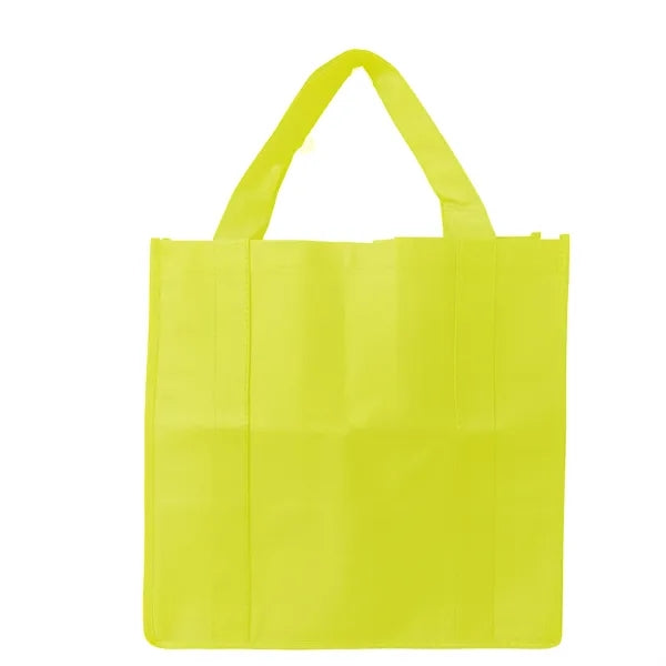 12 5/8"W x 15" H x 10"D Large Non-Woven Tote Bag