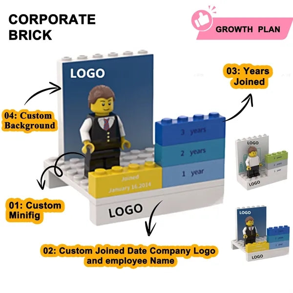 Corporate Commemorative Building Block Gifts