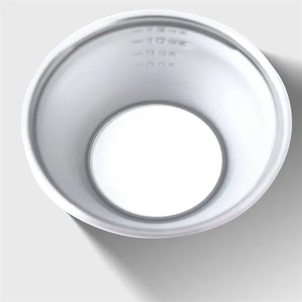 12oz.Office Stainless Steel Insulated Milk Cup With Scale