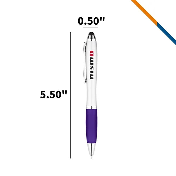 GripInk Curvaceous Ballpoint Stylus Pen