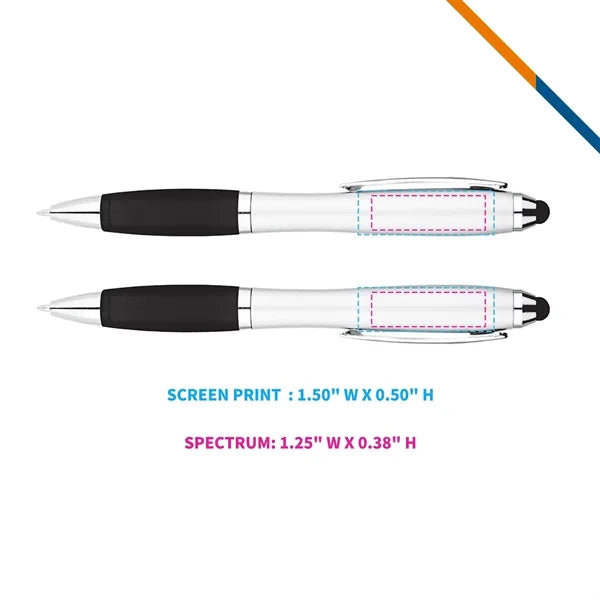 GripInk Curvaceous Ballpoint Stylus Pen