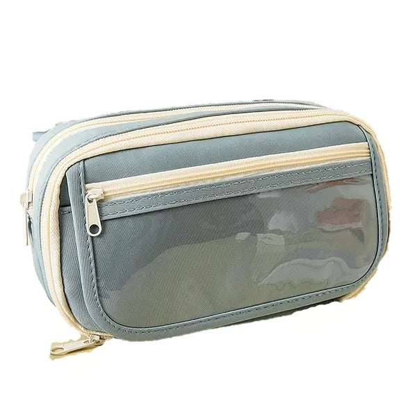 Flip Cover Large Pencil Bag