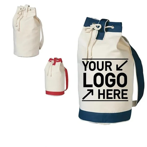 Bank Cotton Canvas Shopping Handbag