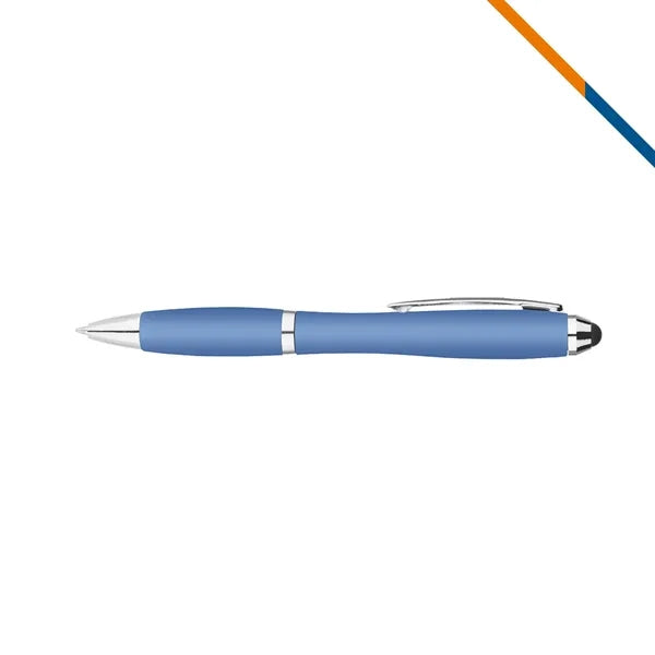 GlideZip Metallic Curvaceous Ballpoint Stylus Pen