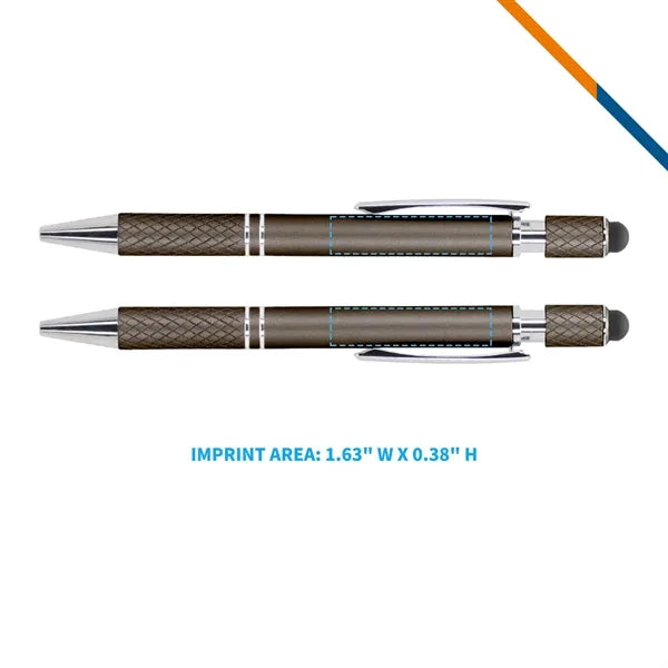 ZipPen Spin It Executive Metal Stylus Ballpoint Pen