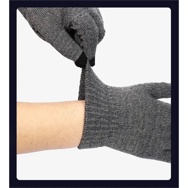 Touchscreen Winter Knit Gloves with Grip
