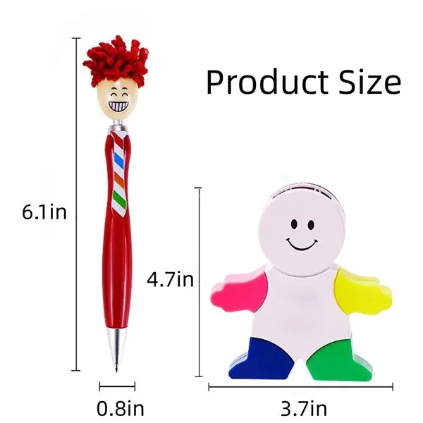 Creative Figure Functional Pen Set