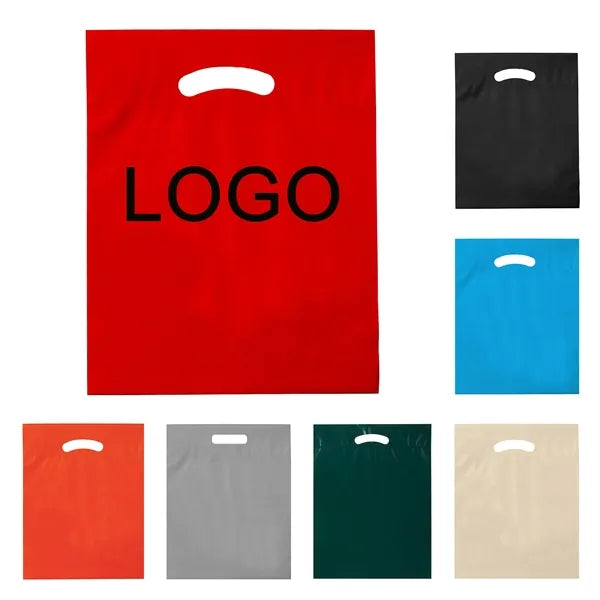 Die Cut Handle Plastic Shopping Bag