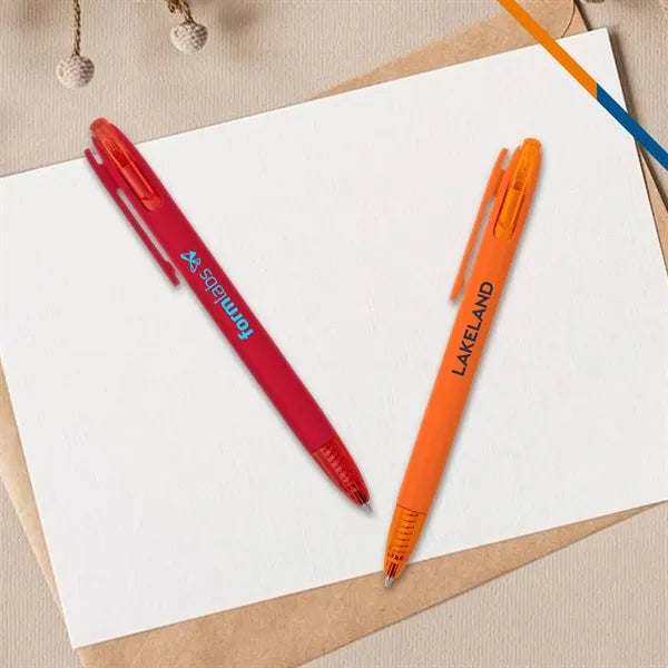 RiffWrite Recycled Ballpoint With Transparent Plunger