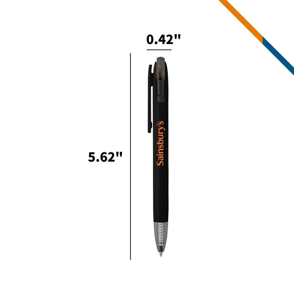 RiffWrite Recycled Ballpoint With Transparent Plunger