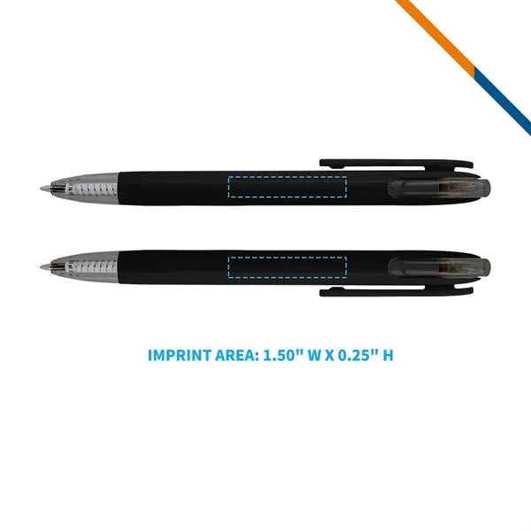 RiffWrite Recycled Ballpoint With Transparent Plunger