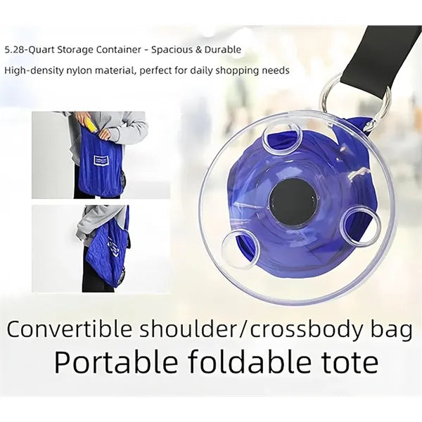 Foldable Eco-Friendly Shopping Tote Bag