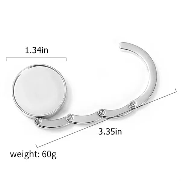 Foldable Handbag Hook Holder Hanger for Table
