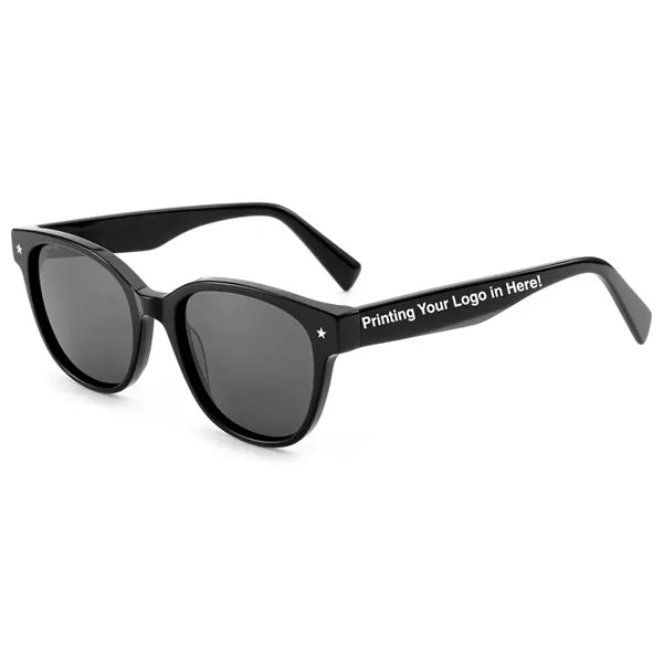 Acetate Frame Polarized Sunglasses