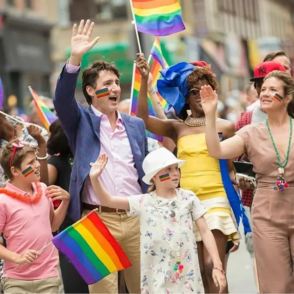 Rainbow Pride Flag Color Face Body Paint