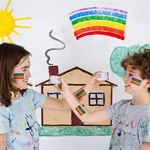 Rainbow Pride Flag Color Face Body Paint