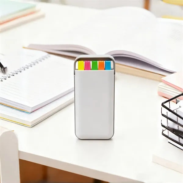 Five-Piece Multicolor Ink Highlighter Set