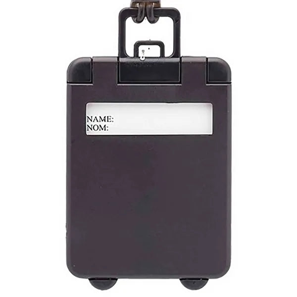 Suitcase Shaped Luggage Tag Air Travel