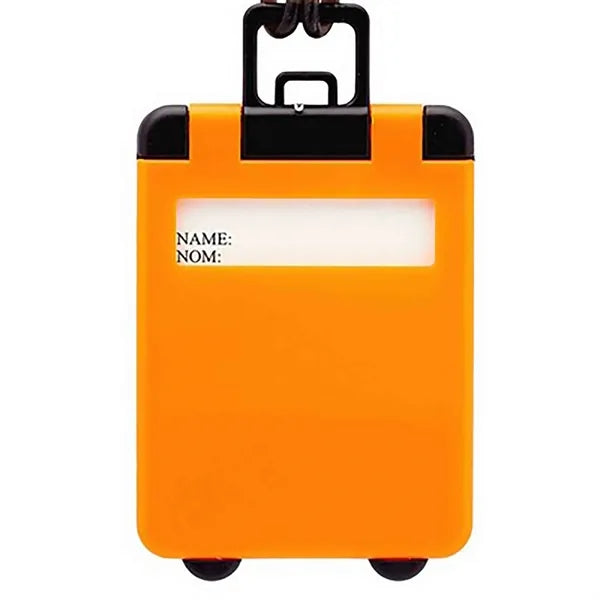 Suitcase Shaped Luggage Tag Air Travel