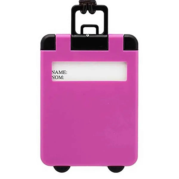 Suitcase Shaped Luggage Tag Air Travel