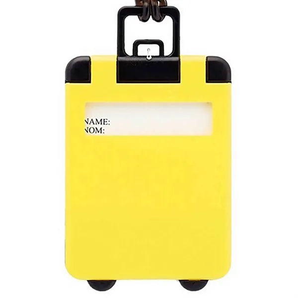 Suitcase Shaped Luggage Tag Air Travel