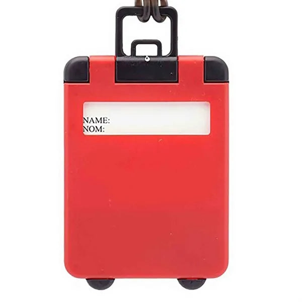 Suitcase Shaped Luggage Tag Air Travel