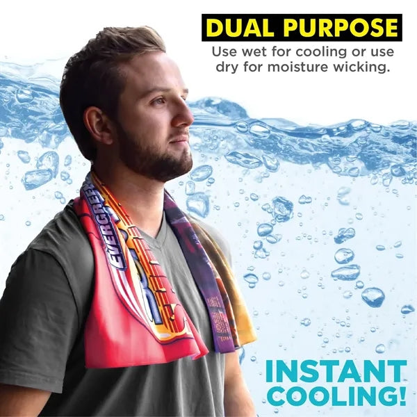 Deluxe Cooling Towel 1 of 2 Styles Customi