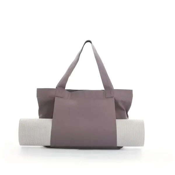Yoga Pilates Mat Canvas Tote Bag