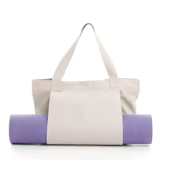 Yoga Pilates Mat Canvas Tote Bag