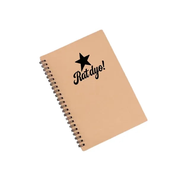 Kraft paper coil notebook