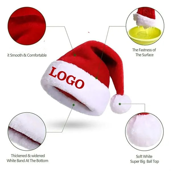 Classic Santa Christmas Decoration Hat