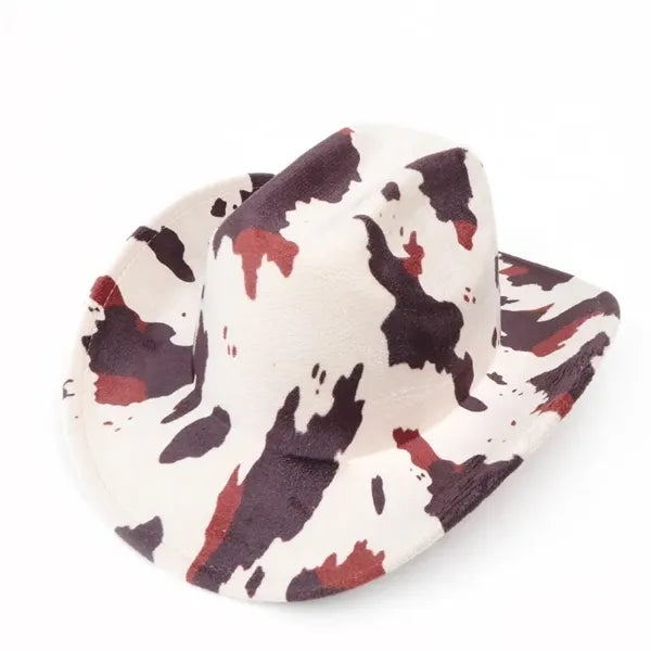 Men's Leopard Print Western Retro Sun Protection Knight Hat