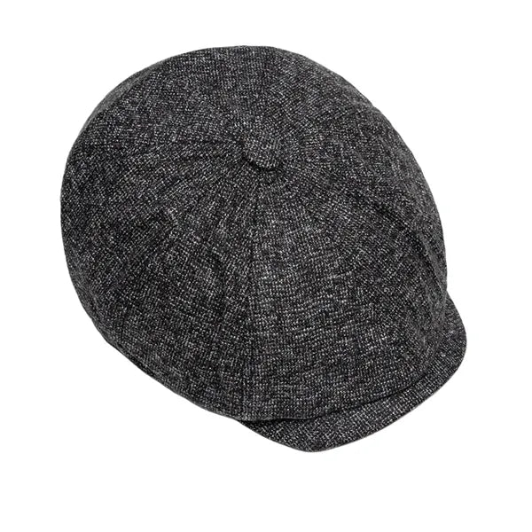Mens Wool Newsboy Cap Classic Ivy Flat Driving Hat
