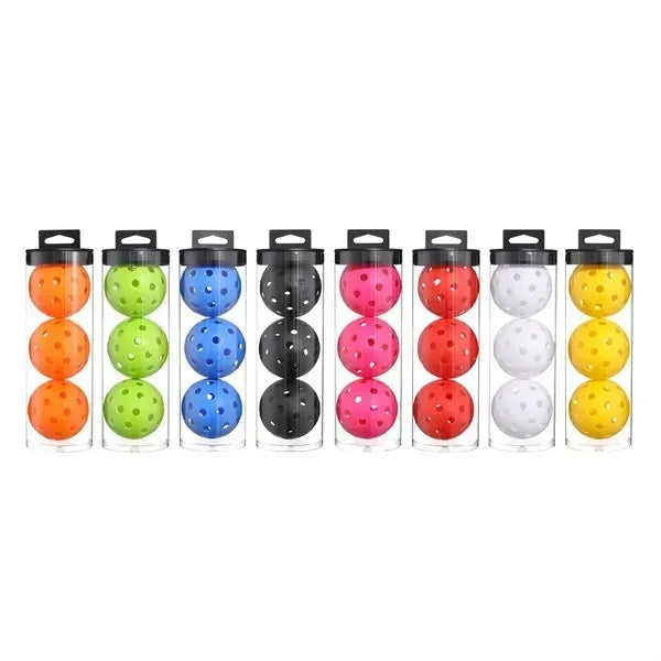 3PCS Outdoor Pickleball Balls Set