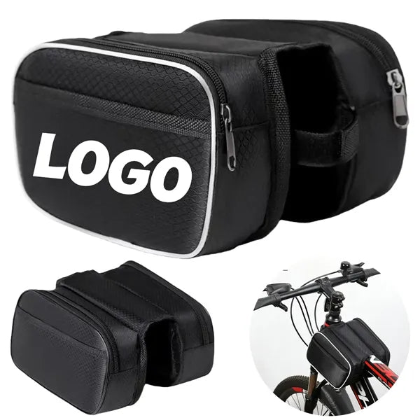 Bicycle Front Frame Bag Waterproof Cycling Storage Pouch