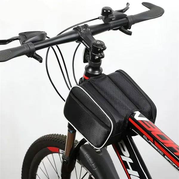 Bicycle Front Frame Bag Waterproof Cycling Storage Pouch
